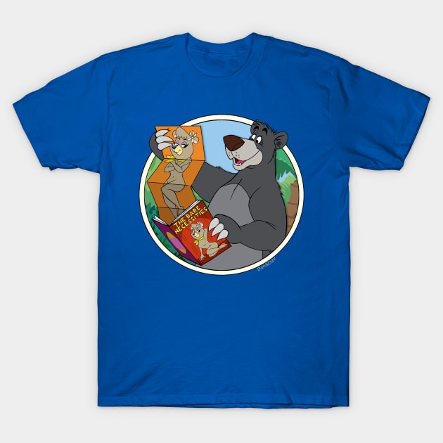 Baloo's Bare Necessities T-Shirt by DaneDav